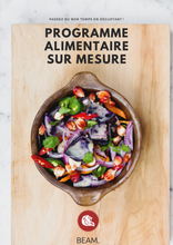 Charger l'image dans la galerie, Programme alimentaire sur-mesure - 1 mois - BEAM - E-book