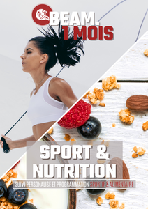 Suivi sur-mesure "SPORT & NUTRITION" - 1 mois - BEAM - E-Book