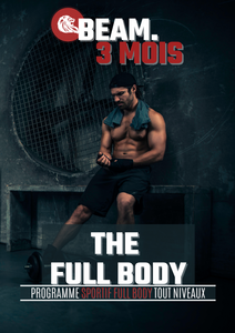 Programme sportif "THE FULL BODY" - 3 mois - BEAM - E-Book